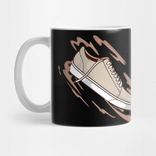 Snake Khaki Skate Sneaker Mug